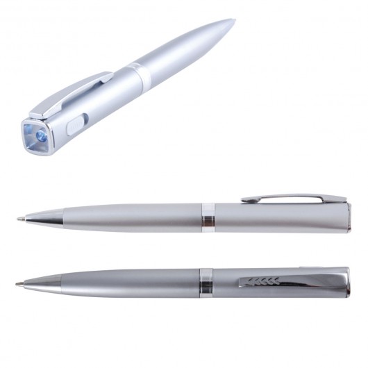 Mars LED Torch Pens Silver